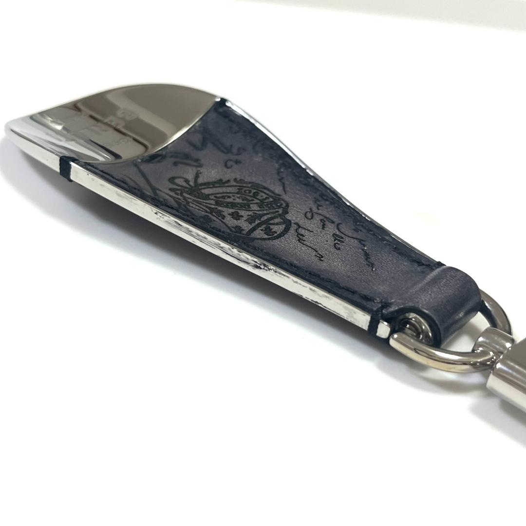 Berluti ベルルッティ フルスクリット レザーシューホーン グレー