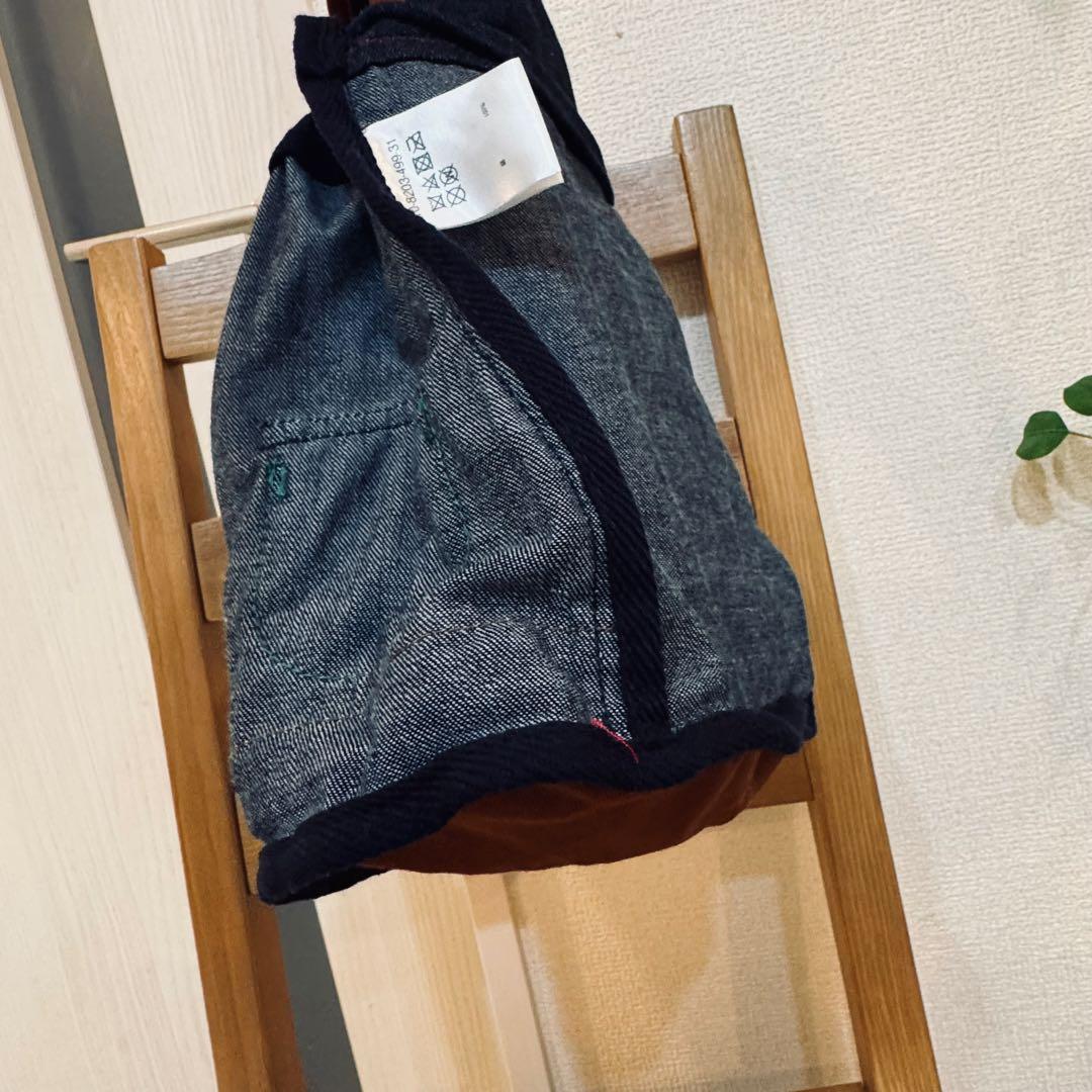 ミキハウス ベビー リュック デニム 子供服