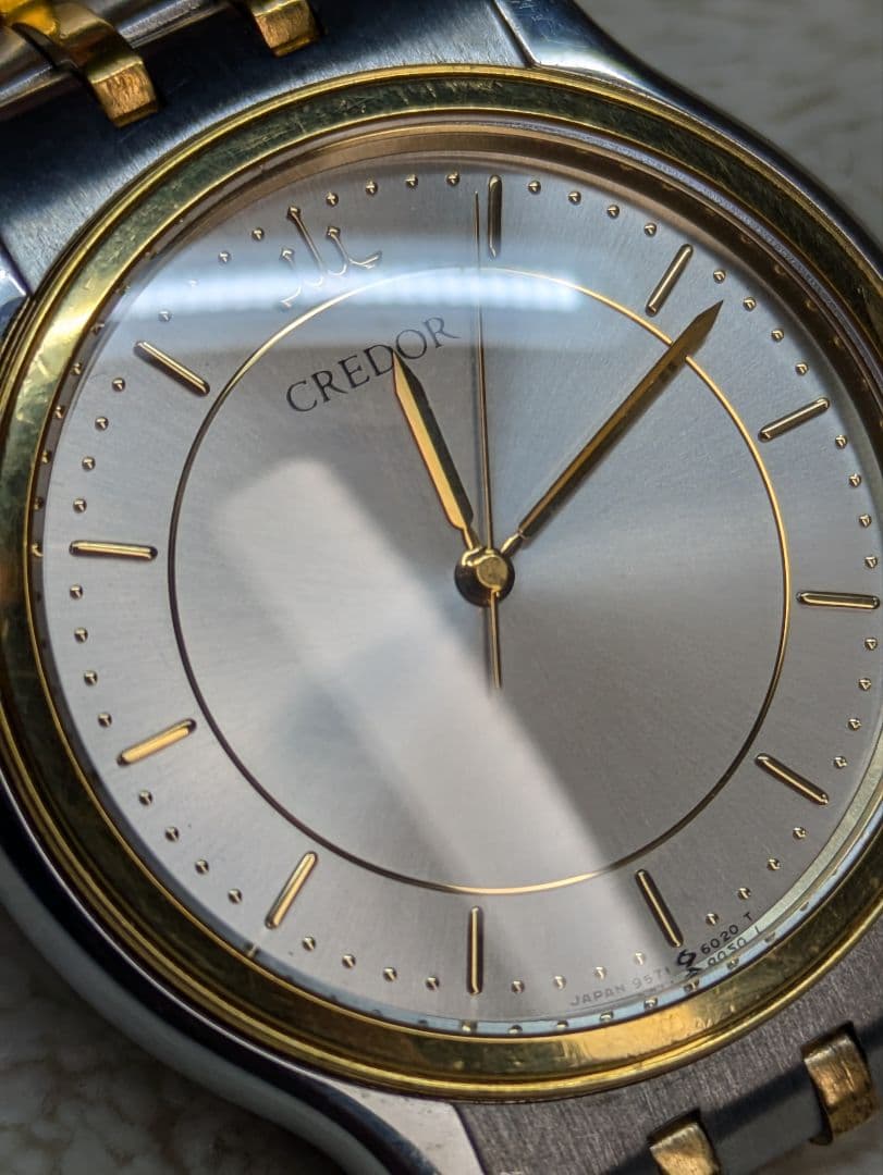 セイコー　クレドール　18KT　BEZEL　CREDOR　18金