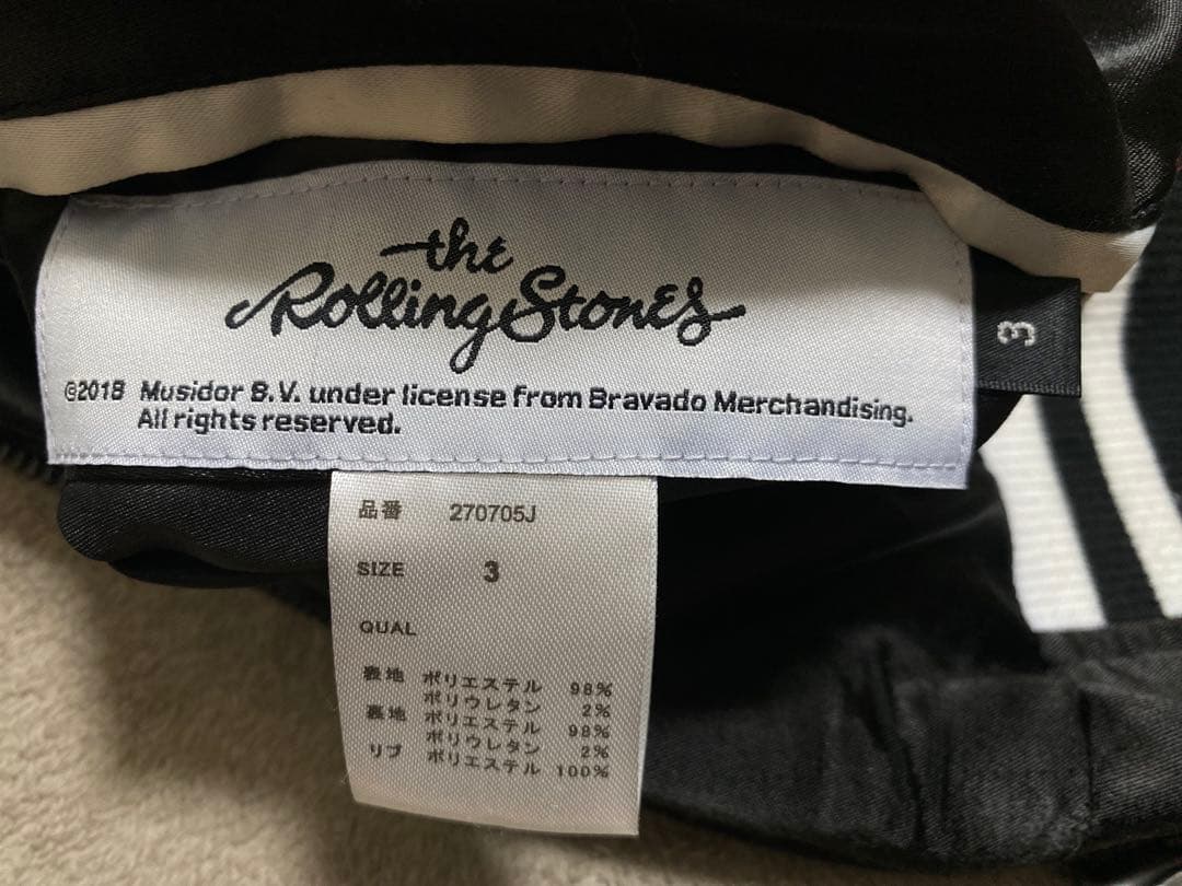 The Rolling Stones 日本限定 スカジャン サテン unisex