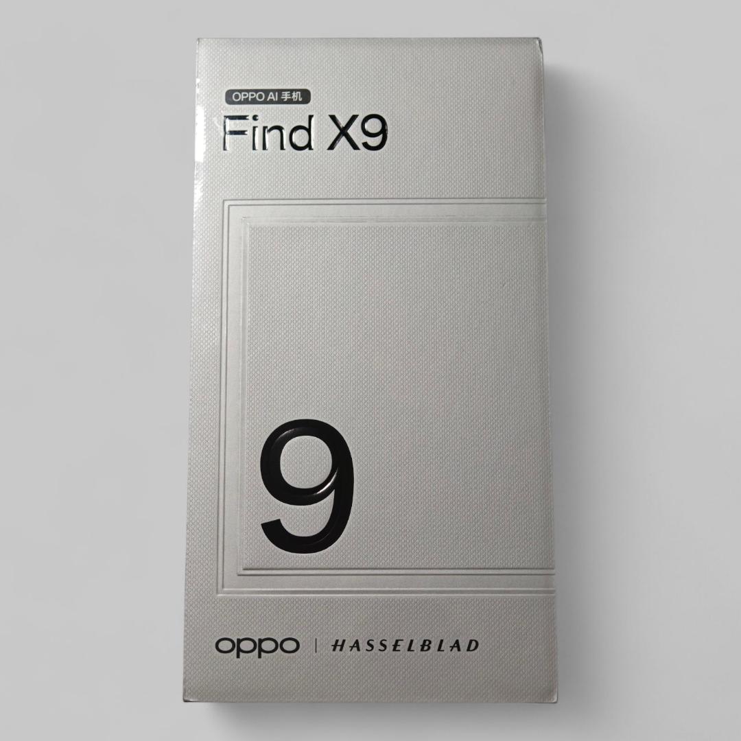 【新品未開封】OPPO Find X9 16GB/512GB 中国版