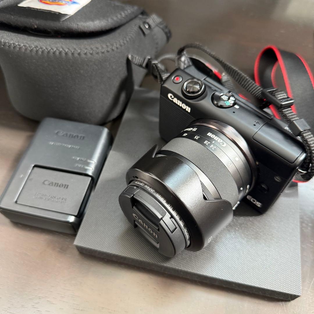 【美品 最安値】Canon EOS M100 ミラーレス一眼 本体 セット
