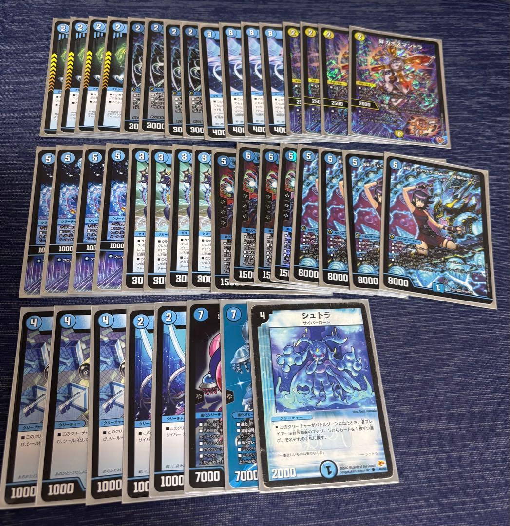 青単サイバー デッキ CS優勝構築 黄昏ミミスリーブ付き 調整パーツ付き