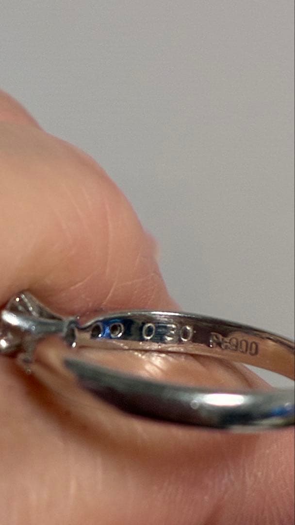 プラチナ900 ダイヤモンドリング