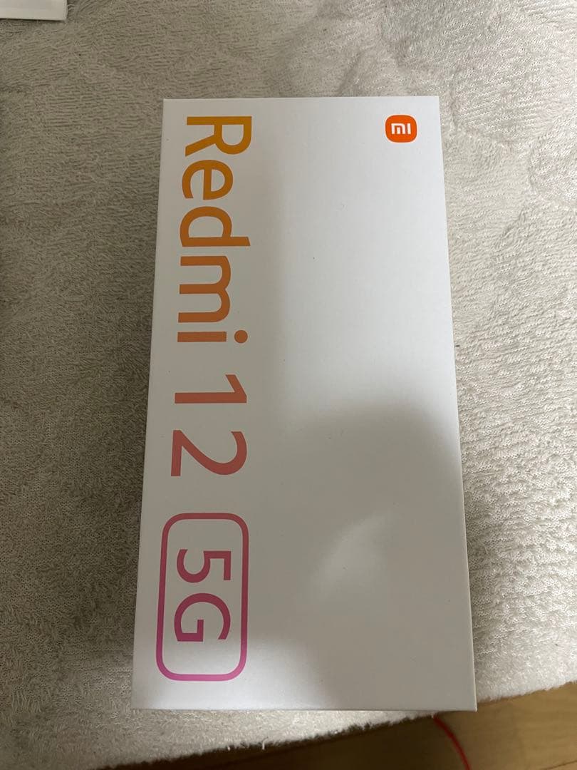 Xiaomi Redmi 12 5G 本体　A401XM