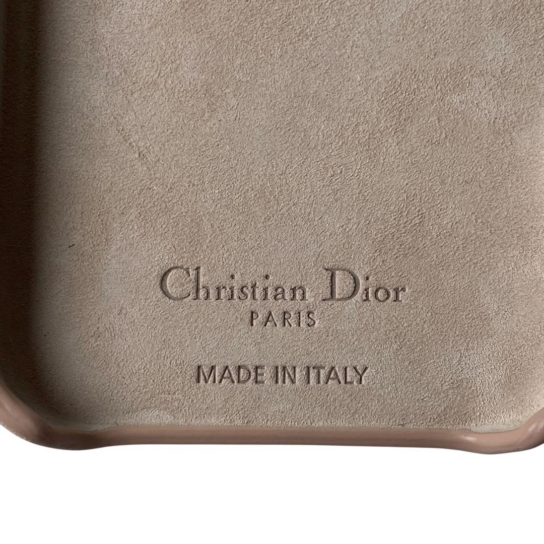 未使用 Lady Dior カナージュ iPhone15pro スマホケース