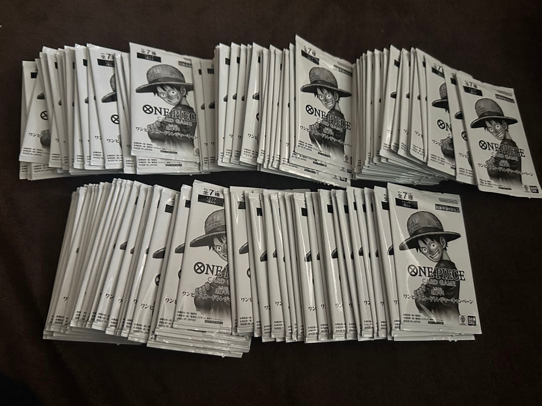 【ワンピースカード】3周年 トレジャーキャンペーン 150パックセット