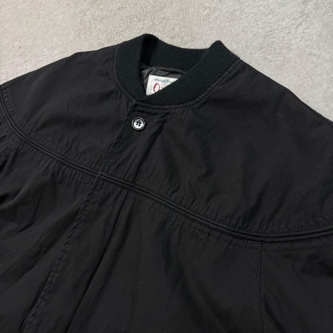 人気■Ojala【M】ダービージャケット カップショルダー ブラック アメカジ