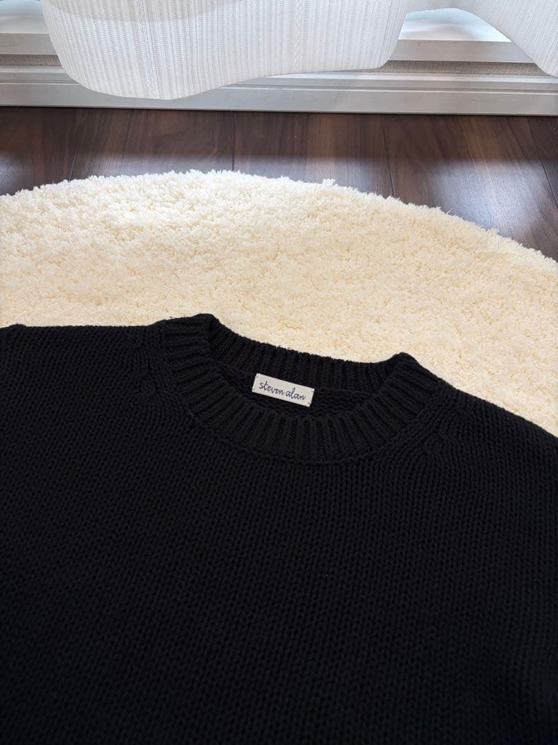 新品未使用 Steven Alan コットン シルク フレア ニット