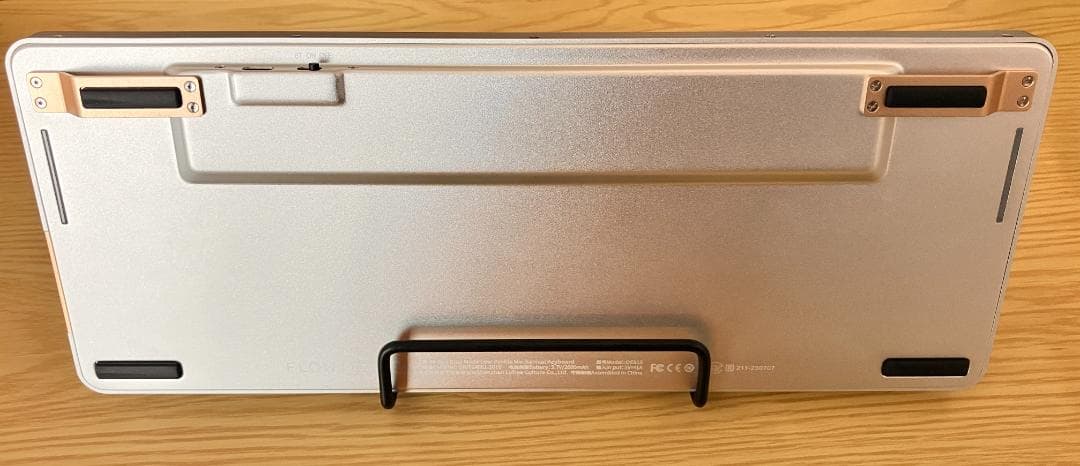 Lofree FLOW ホワイトキーボード 本体　一部キーなし