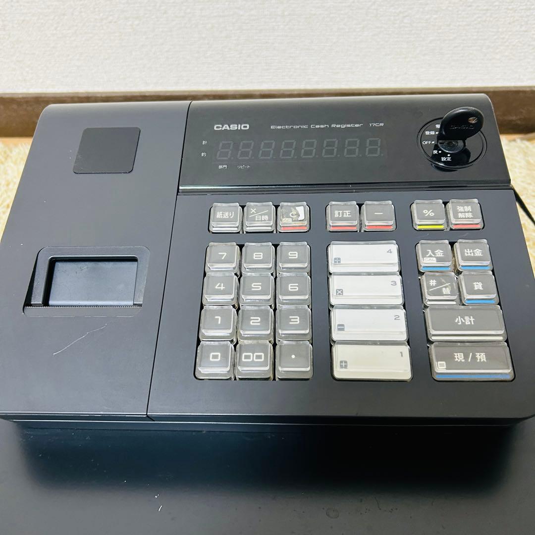 【美品】CASIO コンパクトレジスター 17CR