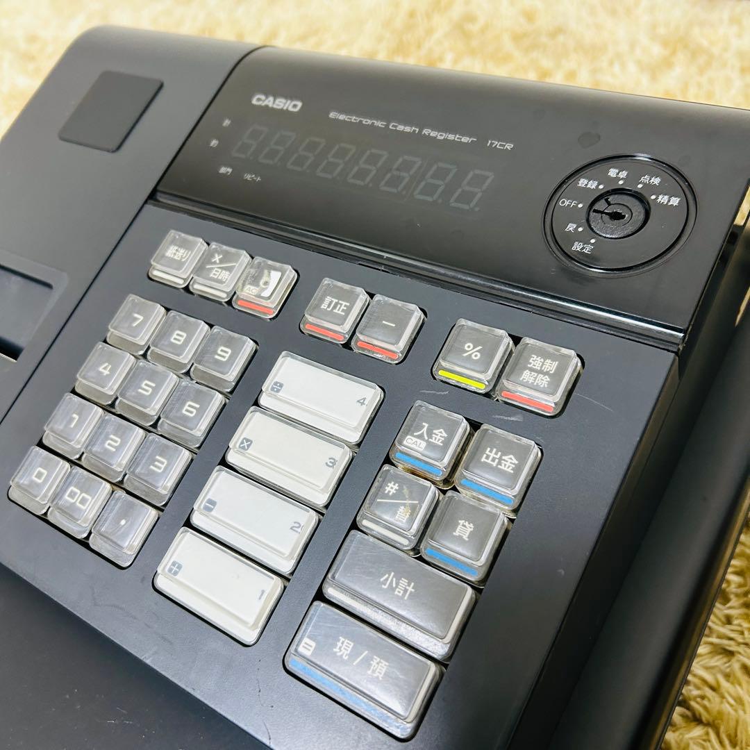 【美品】CASIO コンパクトレジスター 17CR