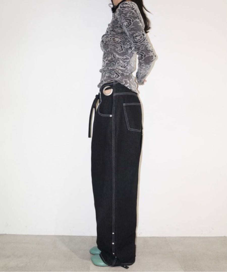 musubore ワイドハトメデニム