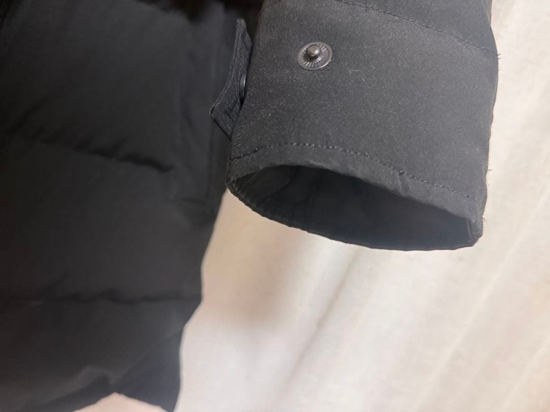   ブラック ダウンジャケット Mサイズ