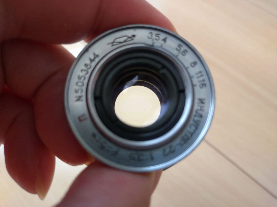 インダスター22 f3.5 ソ連製単焦点レンズ L39マウント