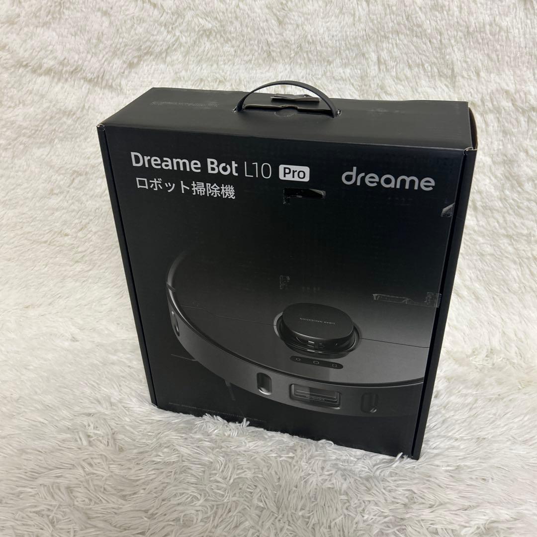 【未使用】Dreame L10Pro ロボット掃除機 水拭き ブラック　①