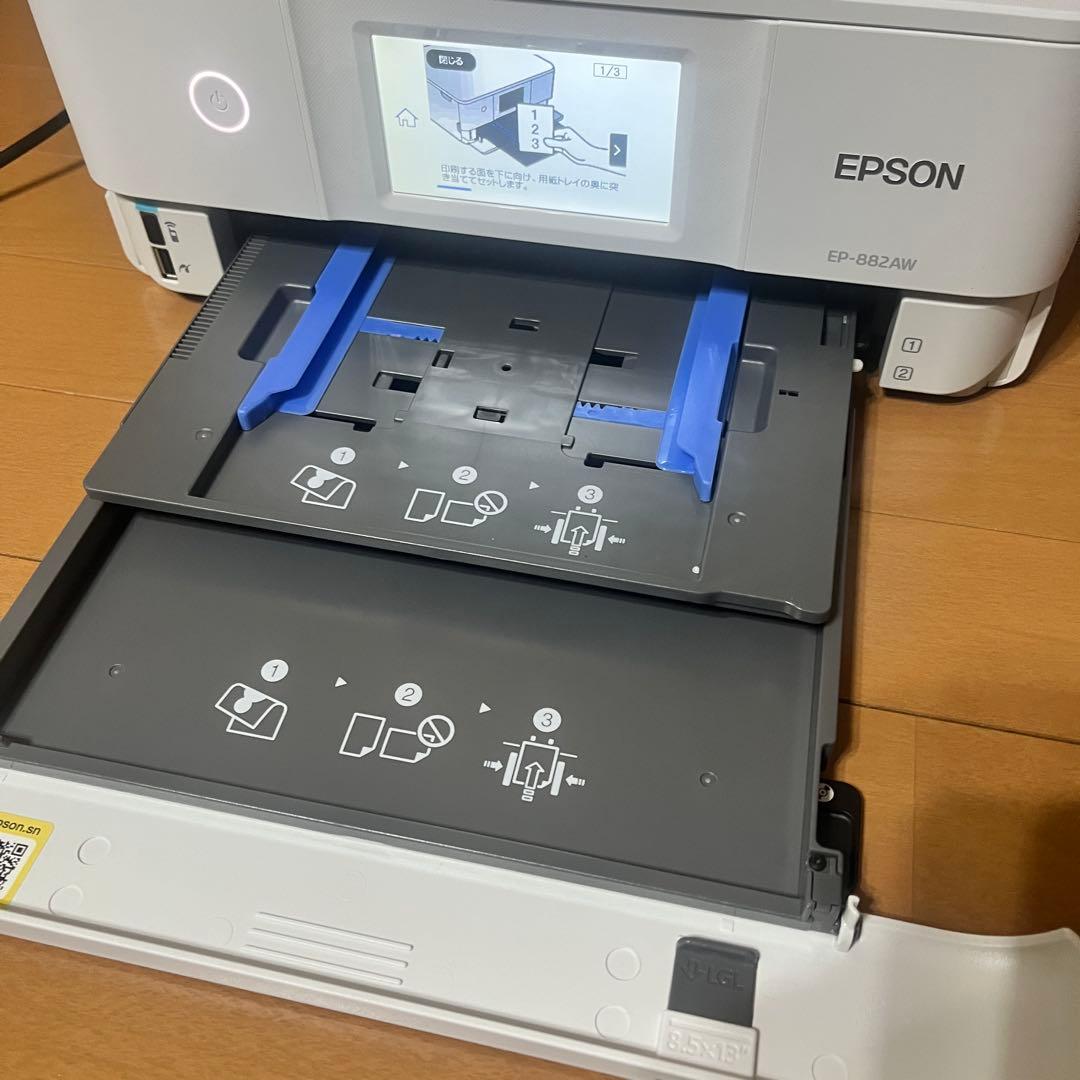 エプソンプリンター EP-882AW ノズルチェックOK