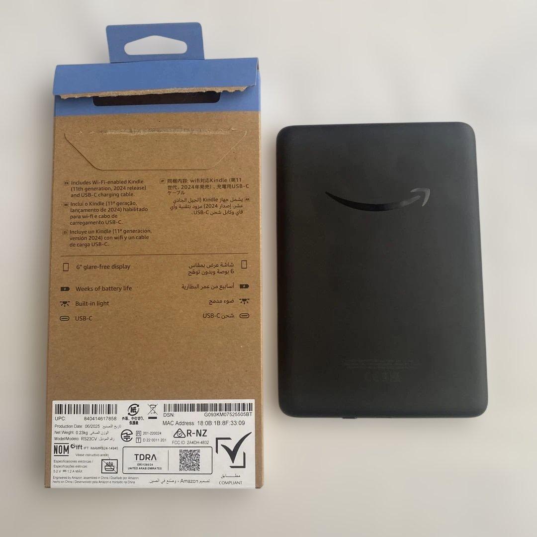 Amazon Kindle 11世代 16GB ブラック