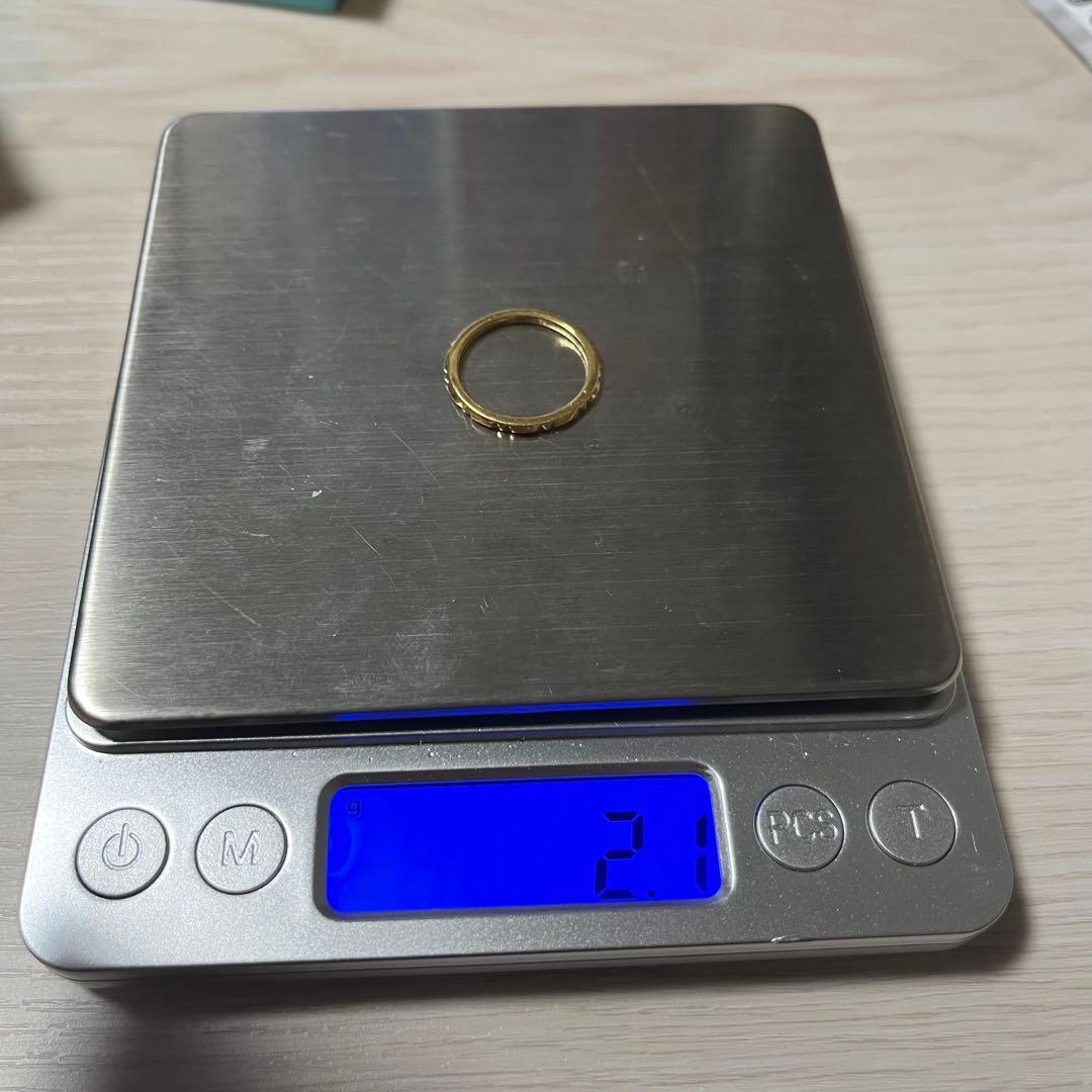 ティファニートゥルー バンドリング 指輪 K18 11号 TIFFANY&Co.