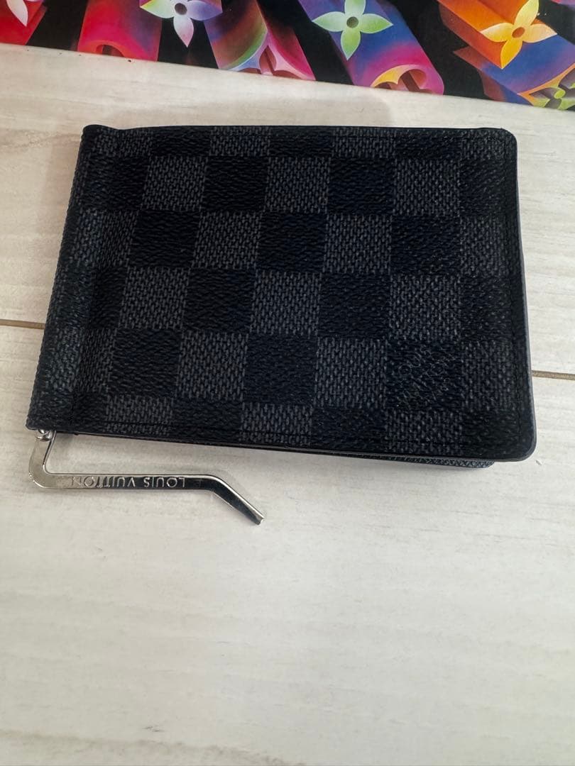 【値下げ】ルイヴィトン ダミエグラフィット ポルトフォイユパンス ブラック