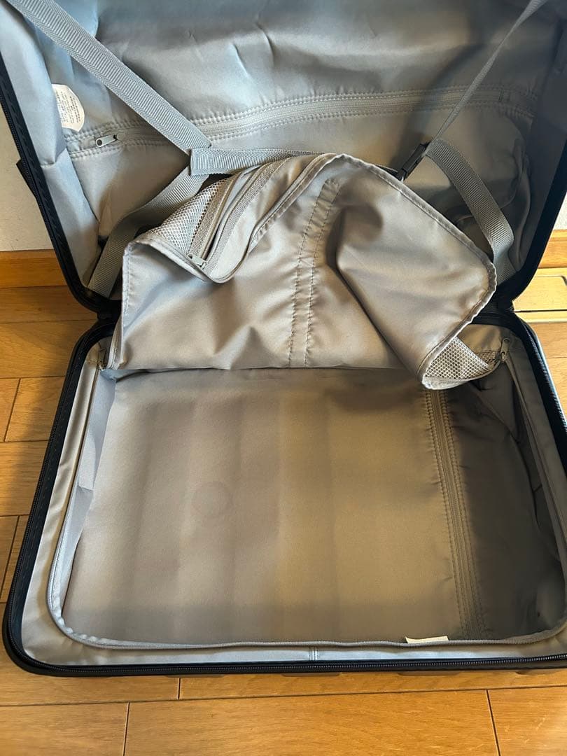 【訳あり美品】　無印　スーツケース36L 機内持ち込み　鍵あり