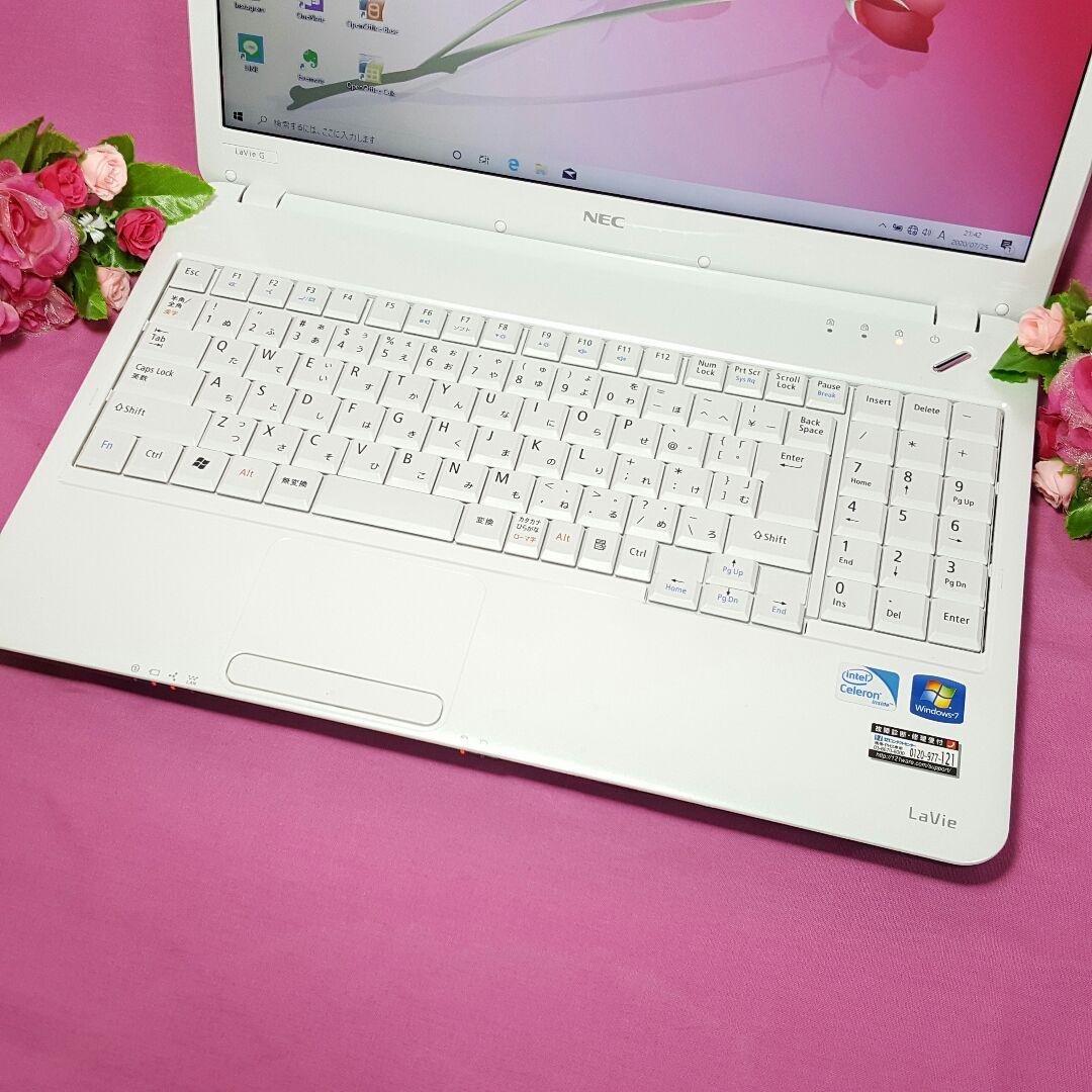 ✧Windows10✧NEC✿LaVie✿テンキ付き✿大容量HDD✿メモリ4G