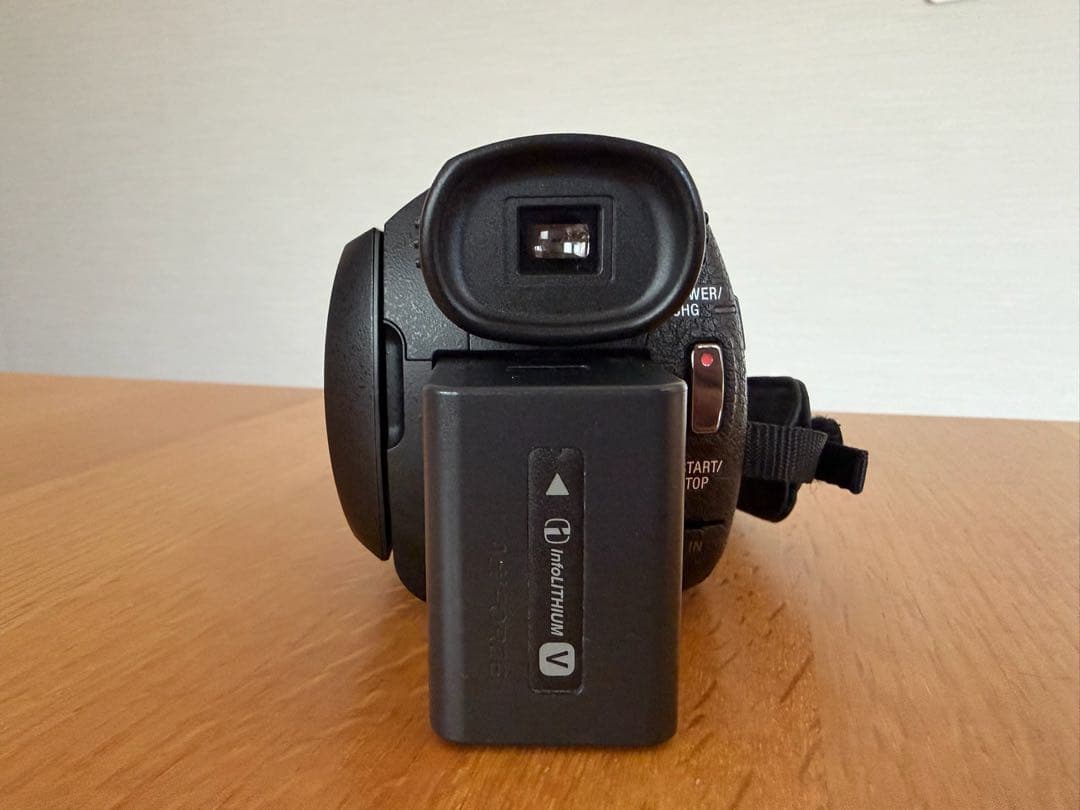 SONY 4K ビデオカメラ FDR-AX60、SONY純正ステレオマイクロホン