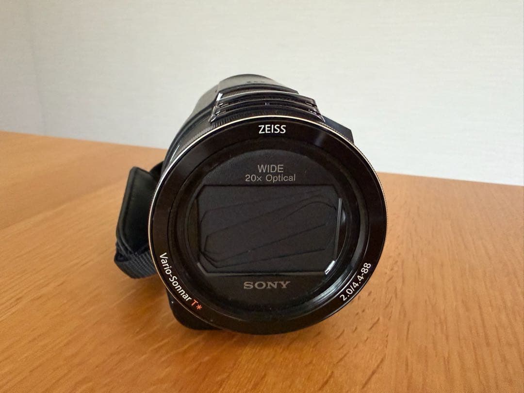 SONY 4K ビデオカメラ FDR-AX60、SONY純正ステレオマイクロホン