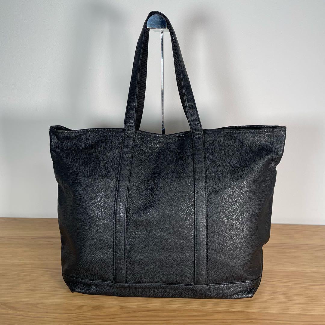 ポーター　センシュアス　トートバッグ　レザー　ブラック