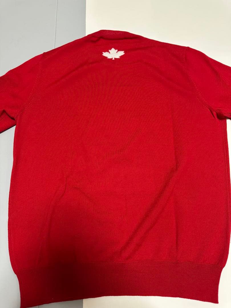 DSQUARED2 レッド セーター XS