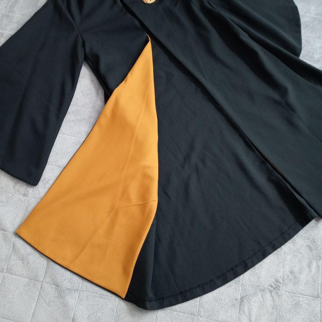 公式　ハリーポッター　ハッフルパフ　フード付きローブ　ネクタイ付き　M