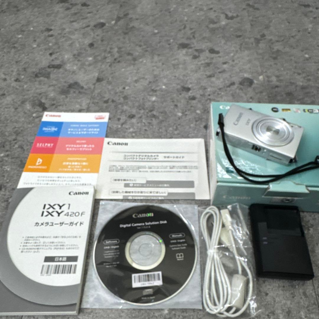 Canon IXY 420F シルバー　コンパクトデジタルカメラ