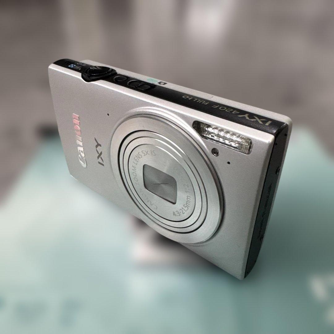 Canon IXY 420F シルバー　コンパクトデジタルカメラ