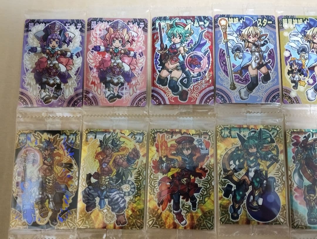 神羅万象チョコ 天地神明の章 1弾29枚 2弾29枚 3弾30枚 4弾29枚