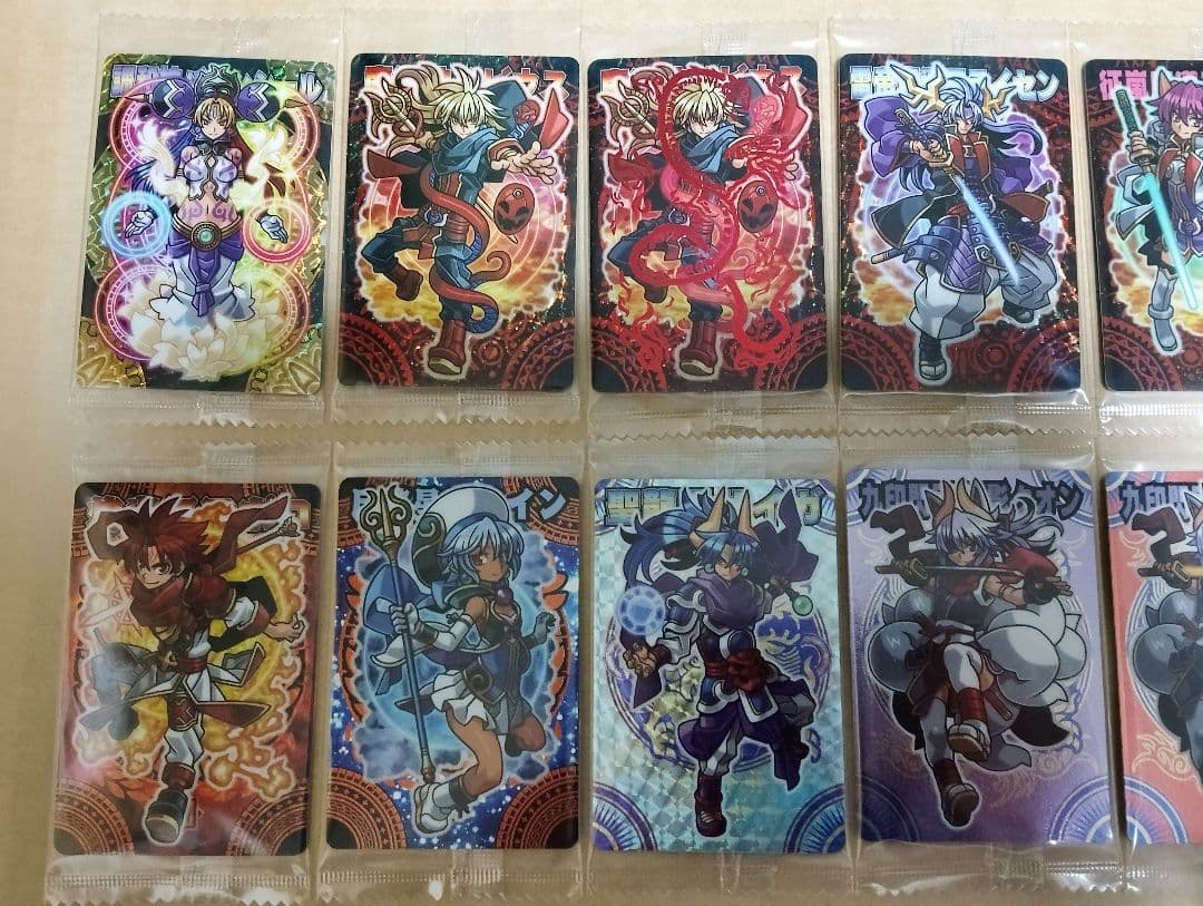 神羅万象チョコ 天地神明の章 1弾29枚 2弾29枚 3弾30枚 4弾29枚