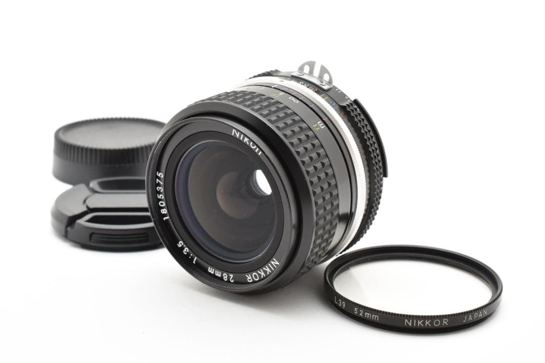 Nikon Ai NIKKOR 28mm F3.5 広角単焦点レンズ C070