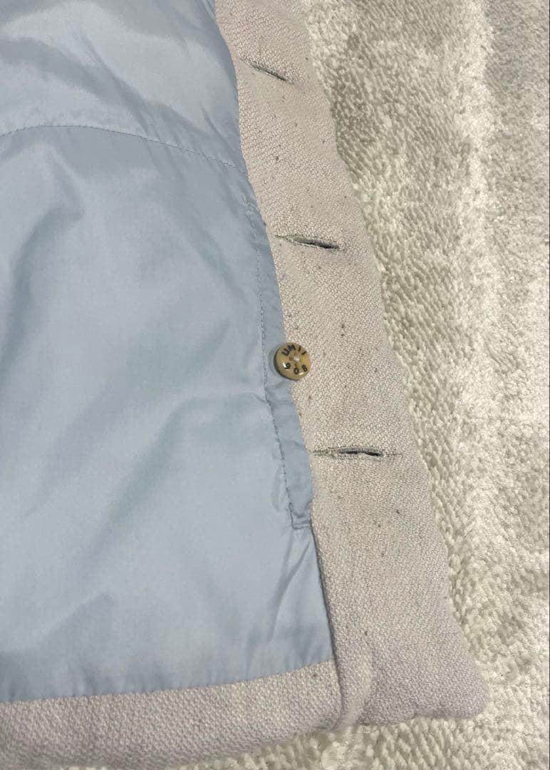 45R umii908 ツイードダウンベスト　サイズ1