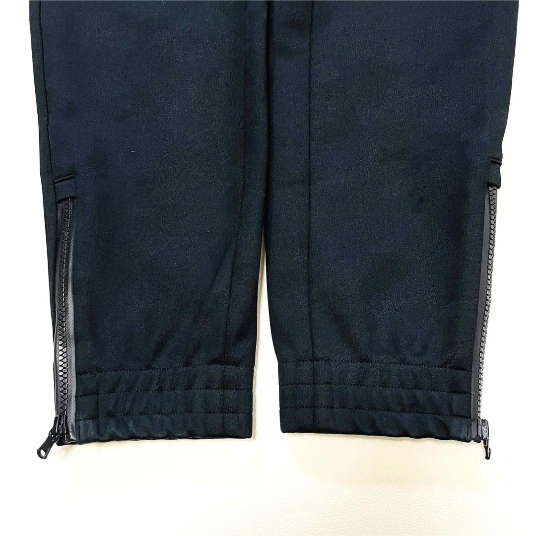 6583【美品】TFW49　3レイヤートラックパンツ　カモフラ　迷彩柄　ブラック