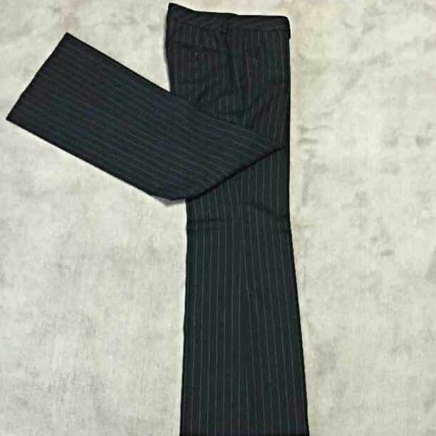 グリーンレーベル　ストライプスーツ上下