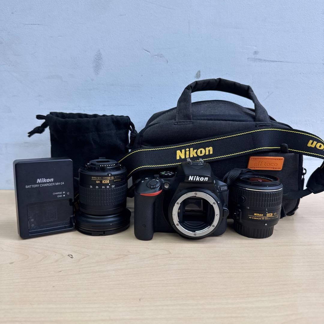 SI60 Nikon D5500 一眼レフ 10-20mm 標準18-55mm