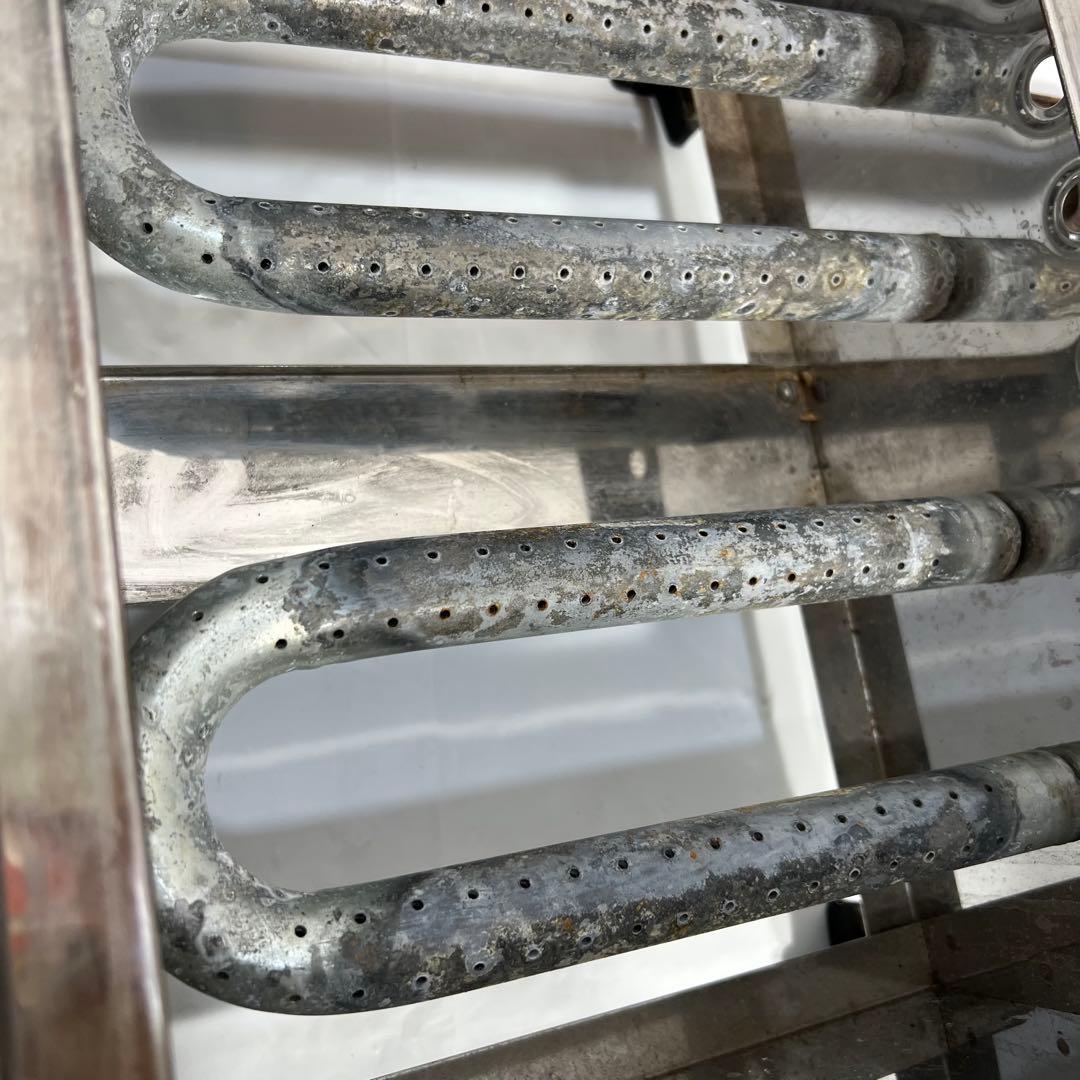 業務用 たこ焼き器 天然ガス用 2連 鉄板