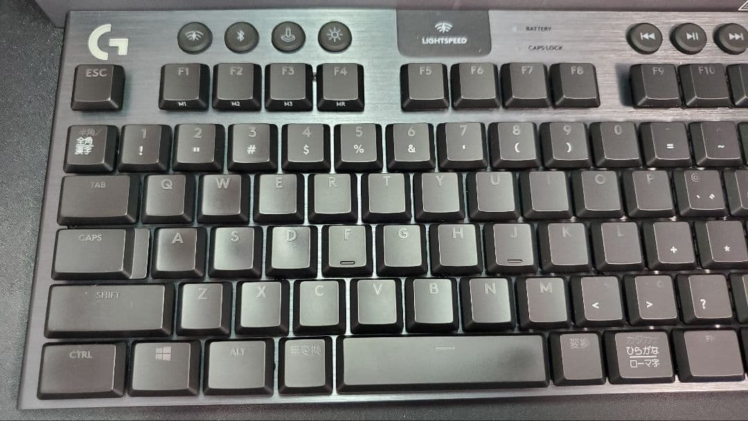 あき様　G913TKL 赤軸 LINEAR リニア 日本語配列