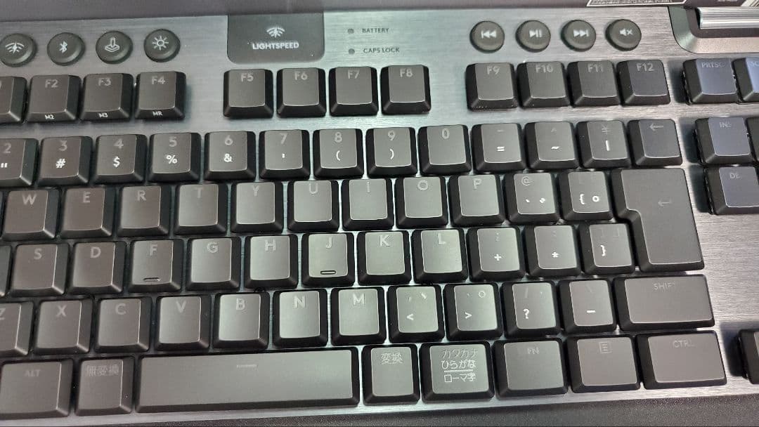 あき様　G913TKL 赤軸 LINEAR リニア 日本語配列