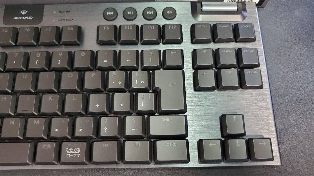 あき様　G913TKL 赤軸 LINEAR リニア 日本語配列