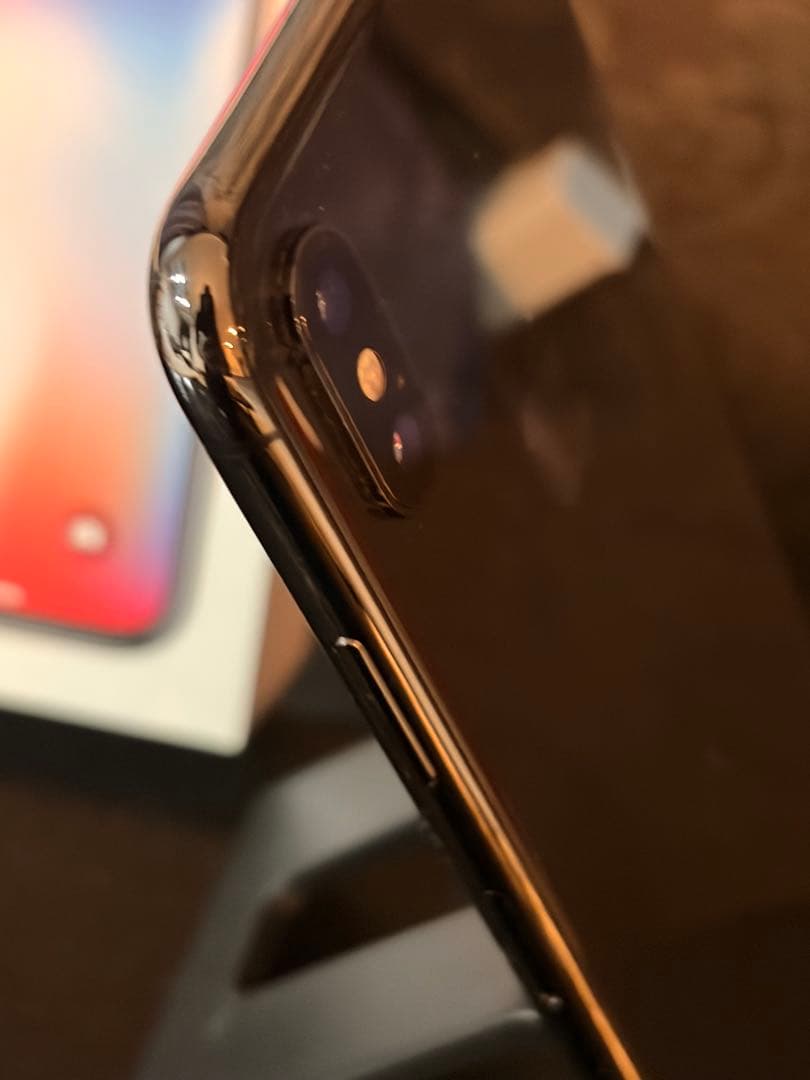 Apple iPhone X スペースグレー 本体 中古美品