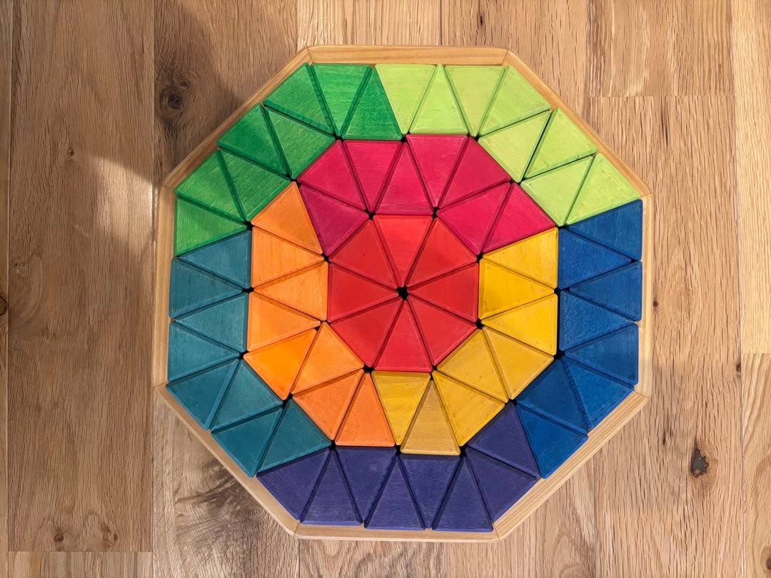 グリムス GRIMM'S にじのオクタゴン（大）GM43280 72ピース