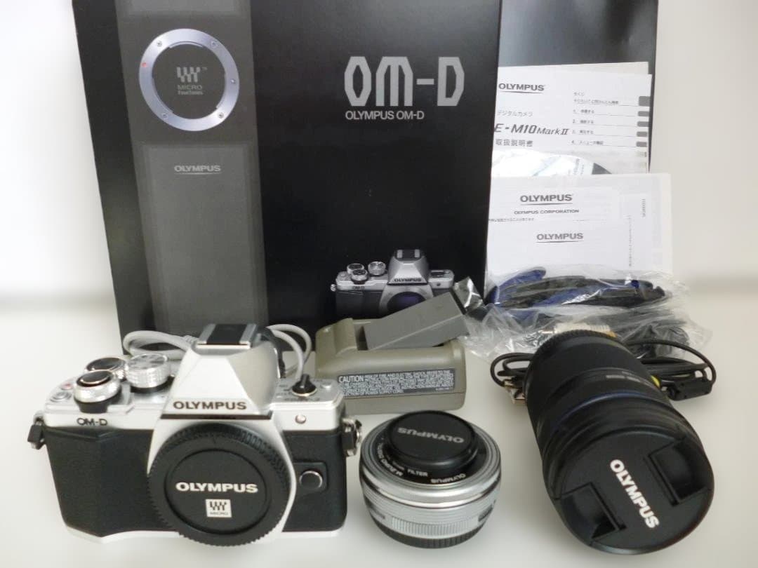 OLYMPUS OM-D E-M10 Mark II EZダブルレンズキット