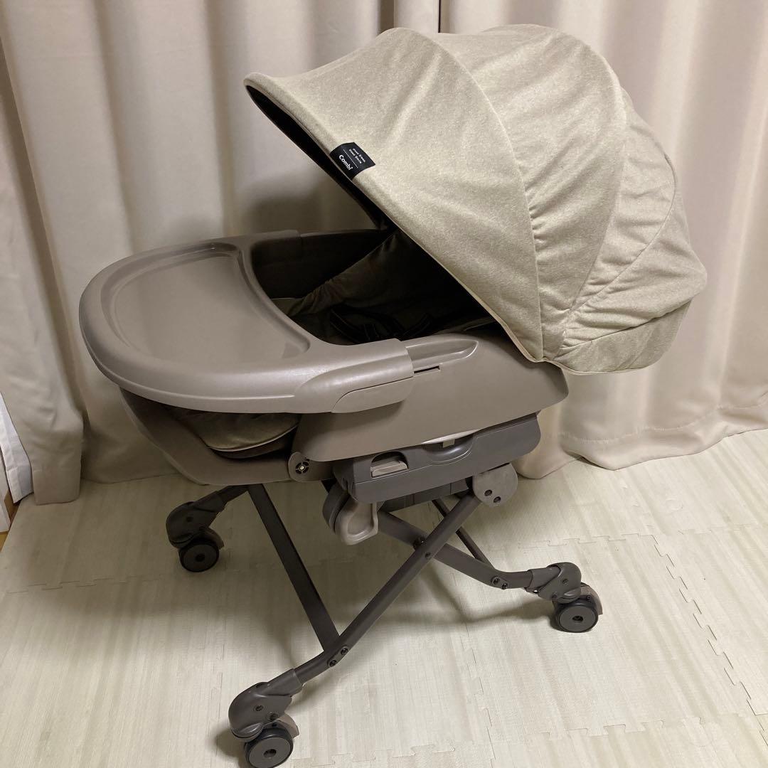 極美品✨️ Combi コンビ ネムリラ AUTO SWING BEDi ベージュ
