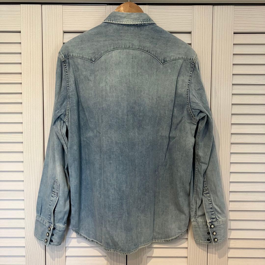 lvc デニムシャツ　SAWTOOTH ソウトゥース サドルマン