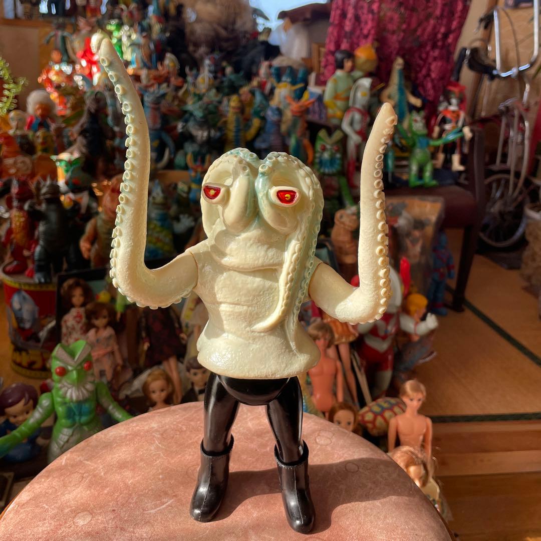 極美品　当時物　イカゲルゲ　スタンダードサイズ　旧バンダイ　バロムワン